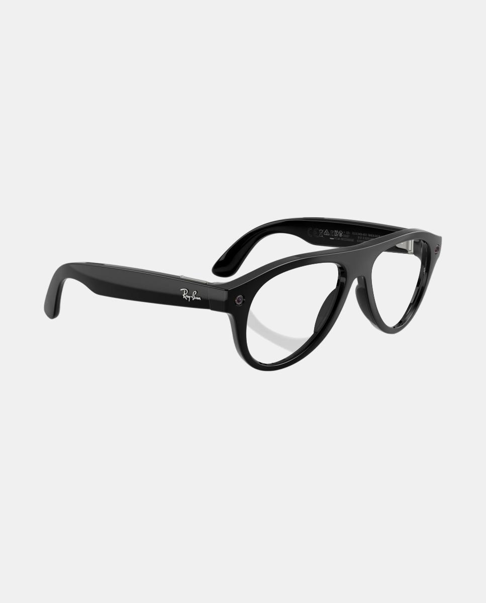 GEN 3 Gafas de sol RW4016 AVIATOR de unisex piloto en inyectado con lente fotocromatica - RayBan Meta - Negro Negro-10