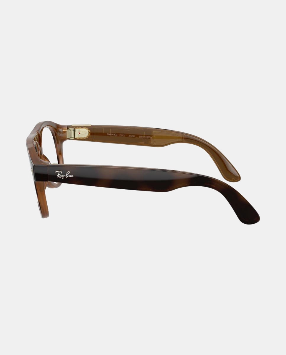 GEN 3 Gafas de sol RW4016 AVIATOR de unisex piloto en inyectado con lente fotocromatica - RayBan Meta - Marrón Marrón-3