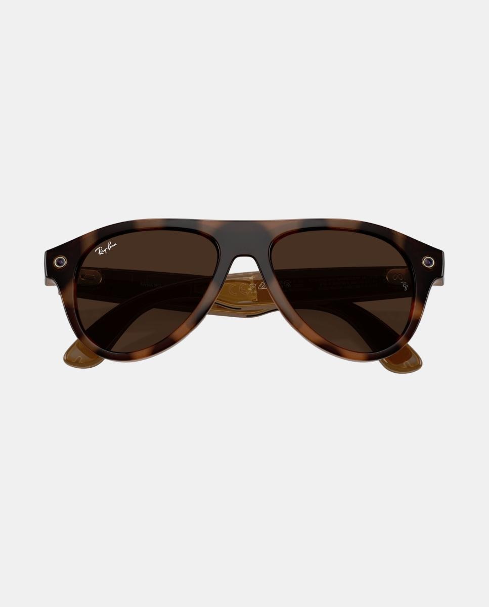 GEN 3 Gafas de sol RW4016 AVIATOR de unisex piloto en inyectado con lente fotocromatica - RayBan Meta - Marrón Marrón-9
