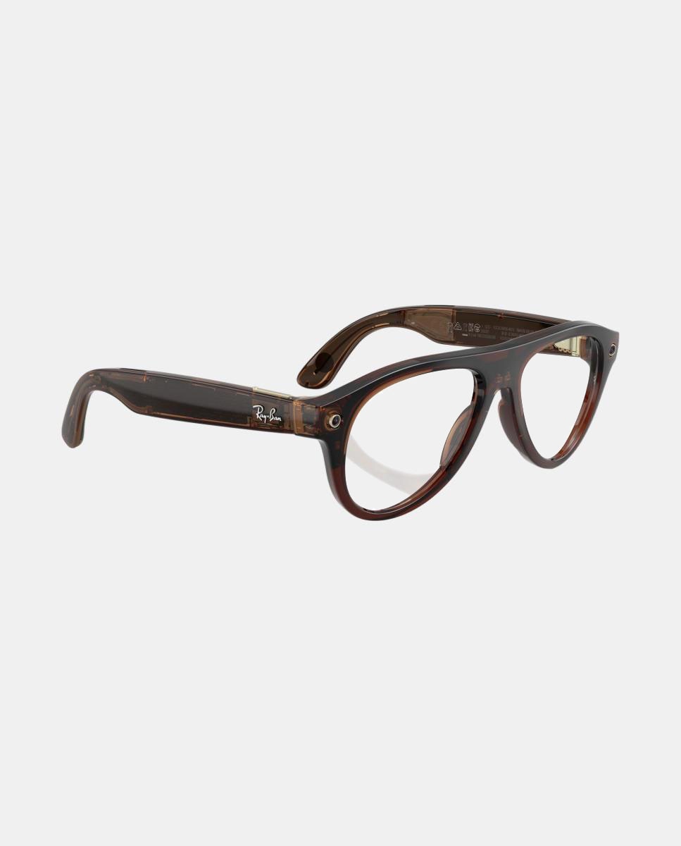 GEN 3 Gafas de sol RW4016 AVIATOR de unisex piloto en inyectado con lente fotocromatica - RayBan Meta - Marrón Marrón-10