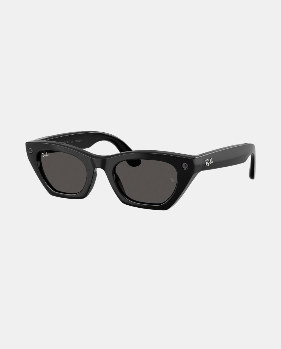 GEN 3 Gafas de sol RW4015 ZENA de unisex ojo de gato en inyectado con lente solida - RayBan Meta - Negro Negro-9