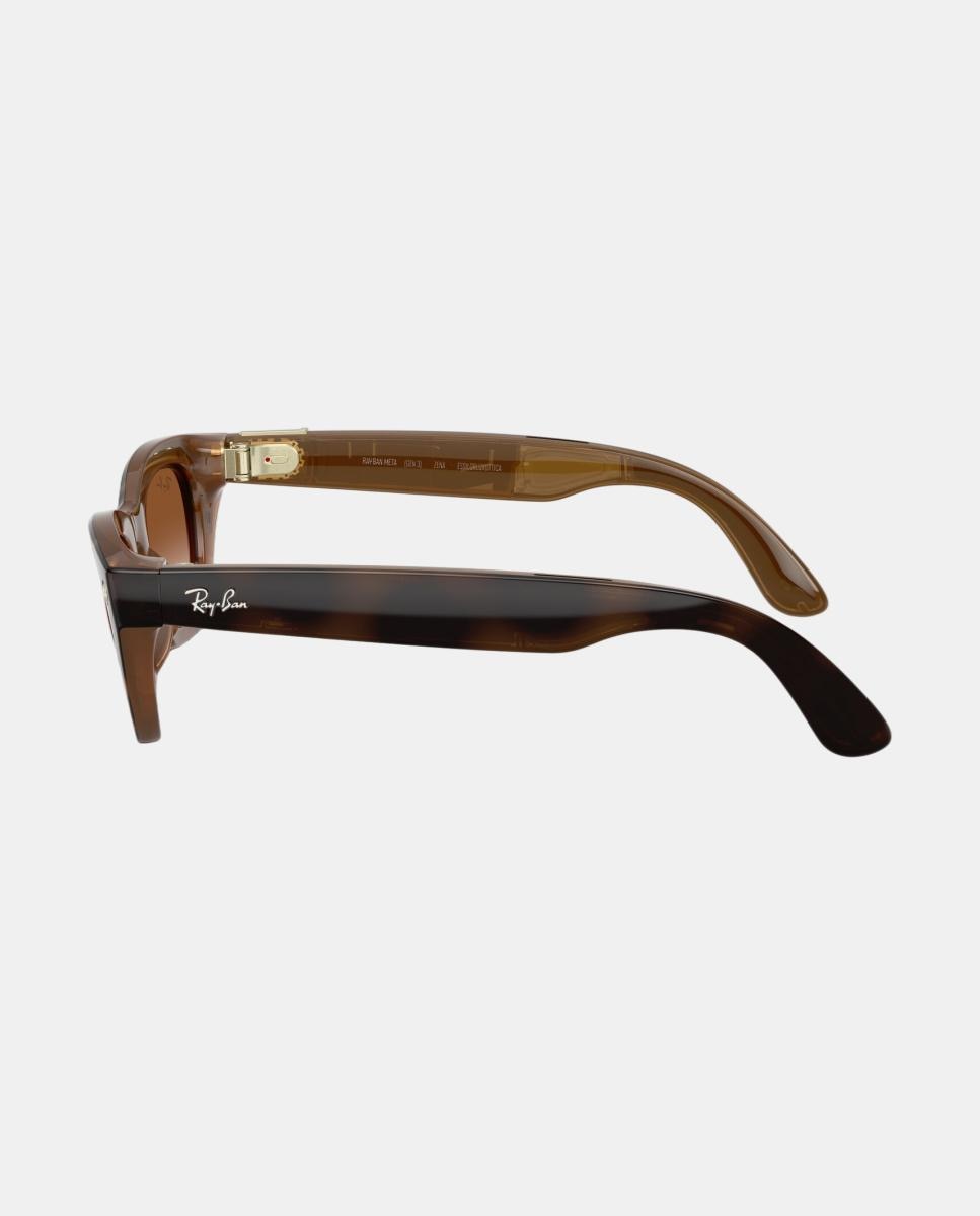 GEN 3 Gafas de sol RW4015 ZENA de unisex ojo de gato en inyectado con lente degradada - RayBan Meta - Marrón Marrón-3