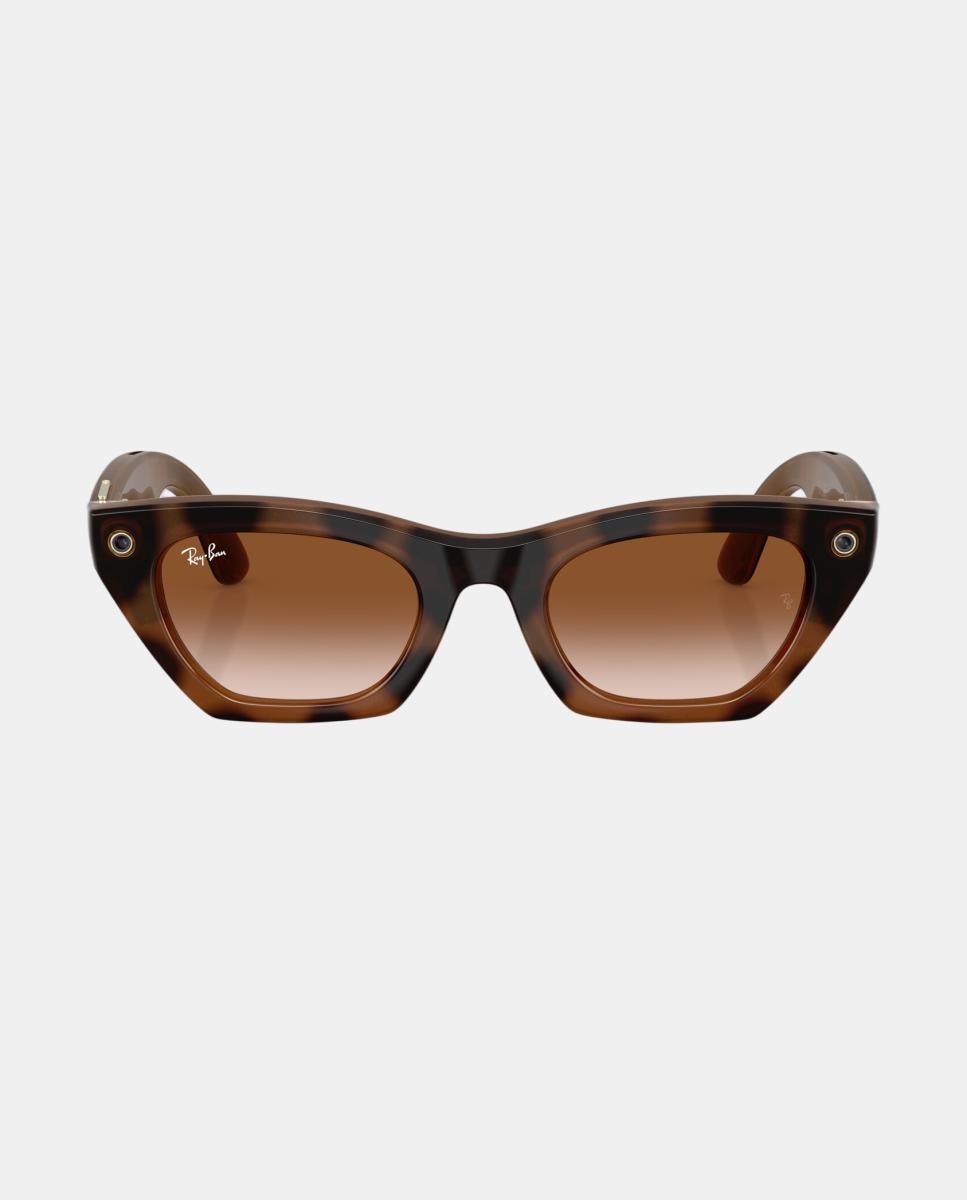 GEN 3 Gafas de sol RW4015 ZENA de unisex ojo de gato en inyectado con lente degradada - RayBan Meta - Marrón Marrón-4