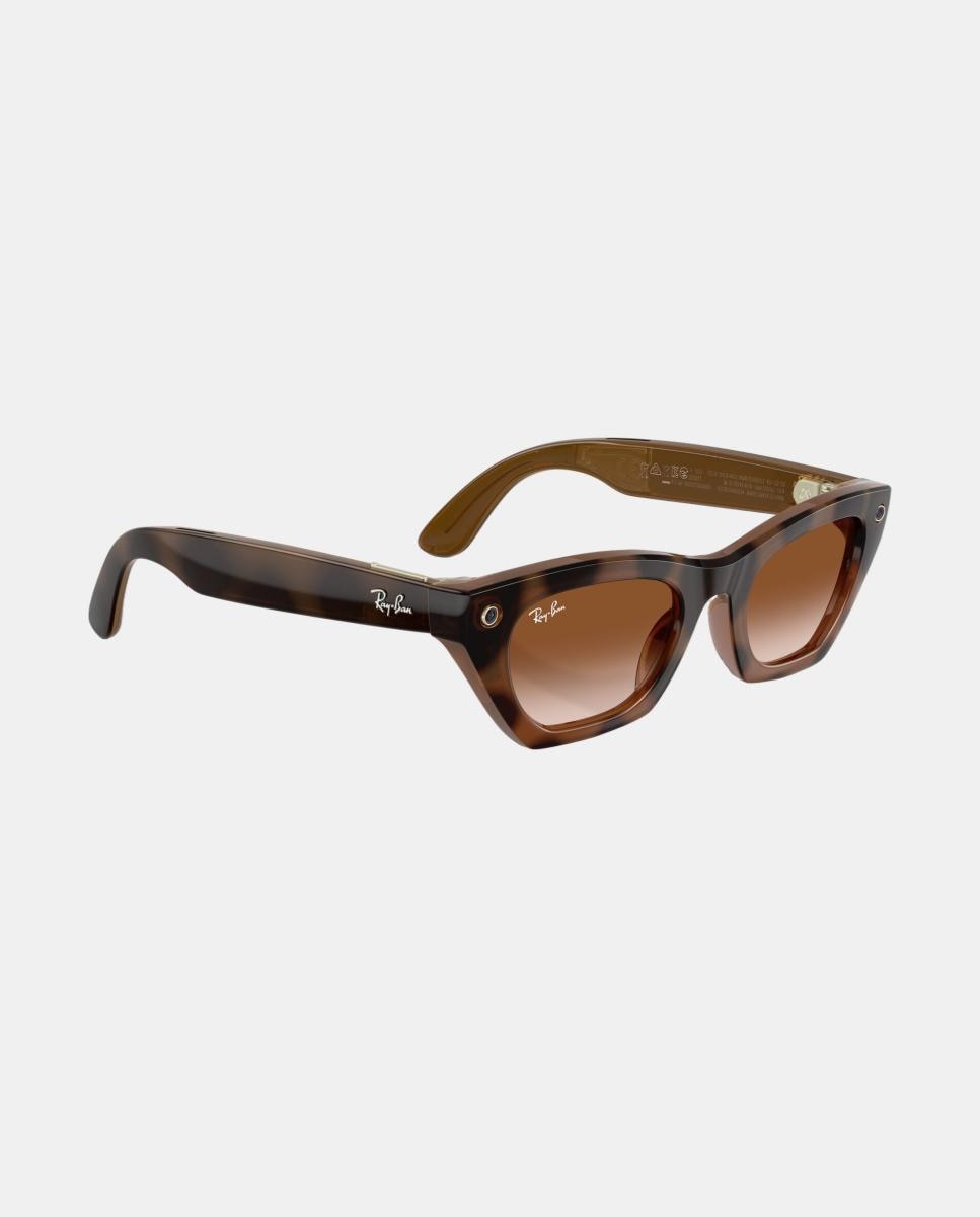 GEN 3 Gafas de sol RW4015 ZENA de unisex ojo de gato en inyectado con lente degradada - RayBan Meta - Marrón Marrón-7