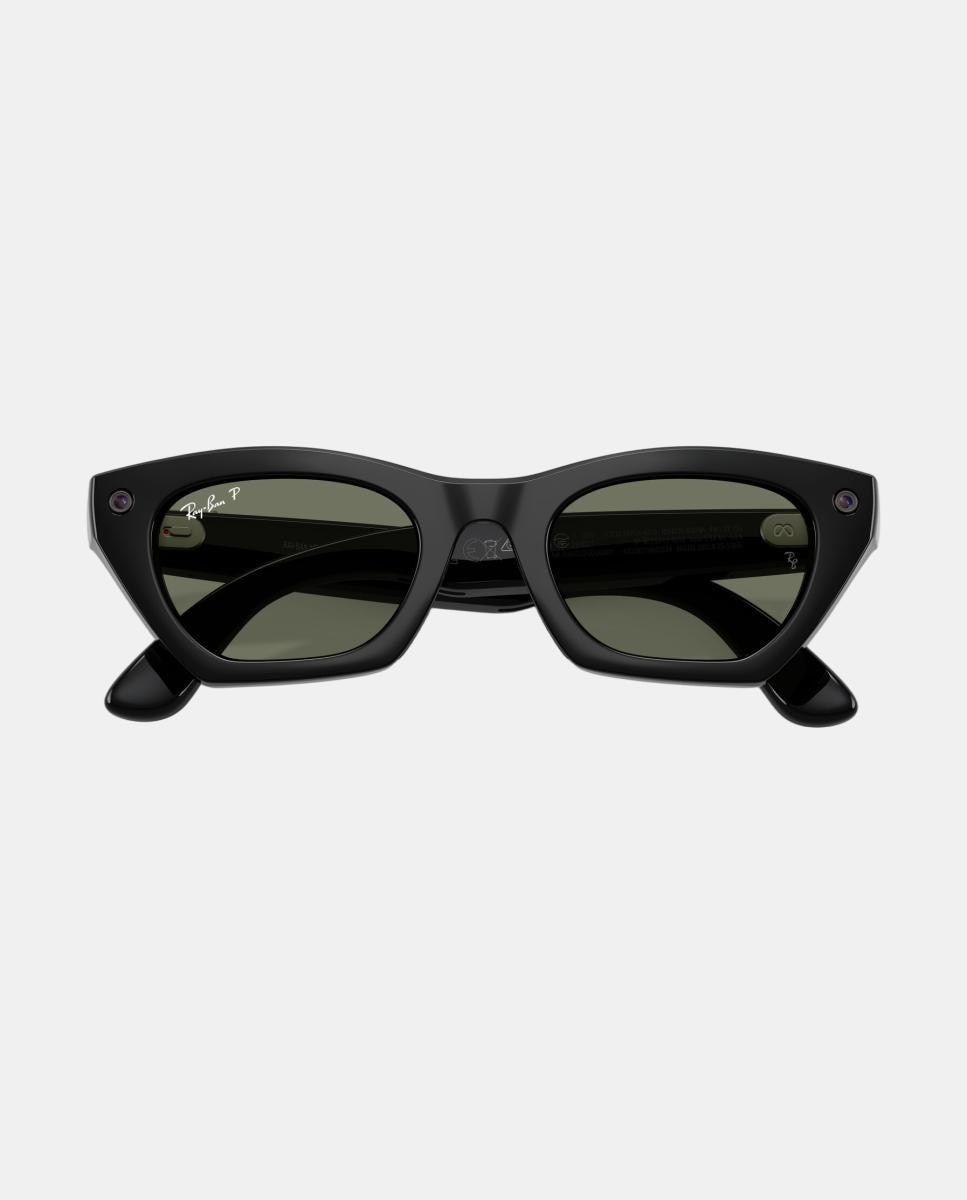 GEN 3 Gafas de sol RW4015 ZENA de unisex ojo de gato en inyectado con lente polarizada - RayBan Meta - Negro Negro-5