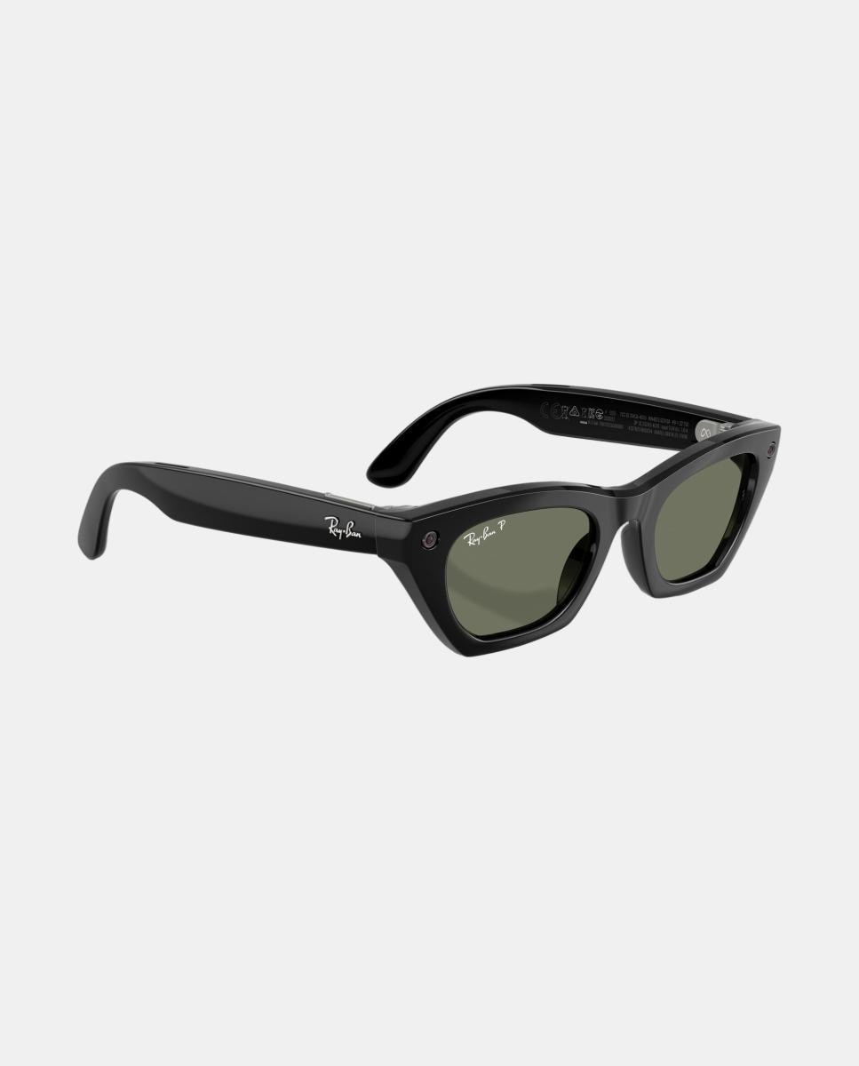 GEN 3 Gafas de sol RW4015 ZENA de unisex ojo de gato en inyectado con lente polarizada - RayBan Meta - Negro Negro-7