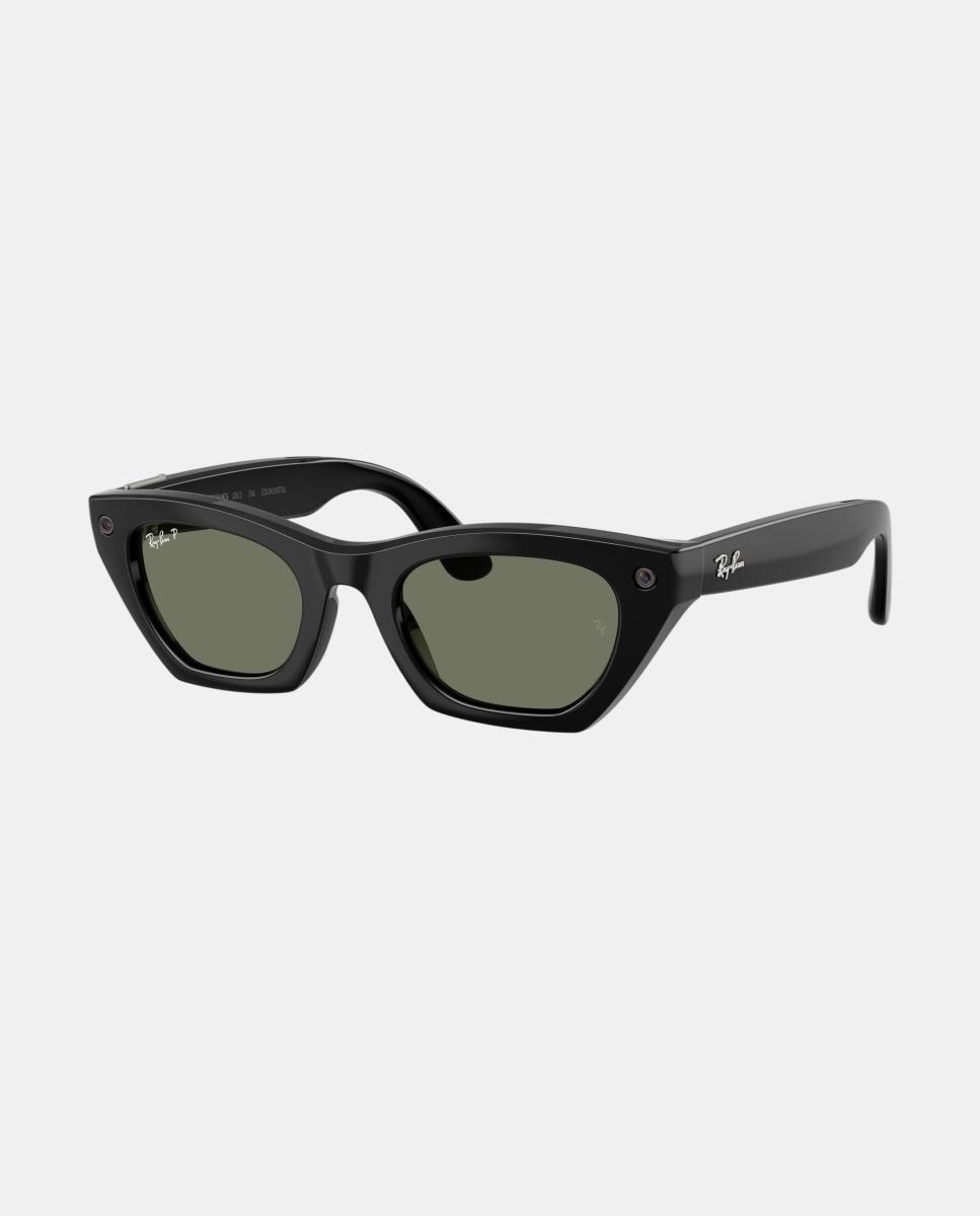 GEN 3 Gafas de sol RW4015 ZENA de unisex ojo de gato en inyectado con lente polarizada - RayBan Meta - Negro Negro-8