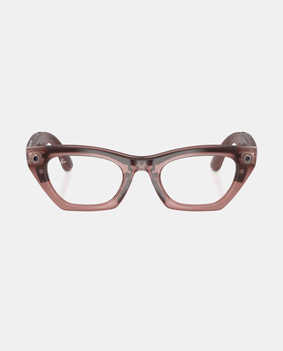 GEN 3 Gafas de sol RW4015 ZENA de unisex ojo de gato en inyectado con lente fotocromatica - RayBan Meta - Rosa Rosa-4