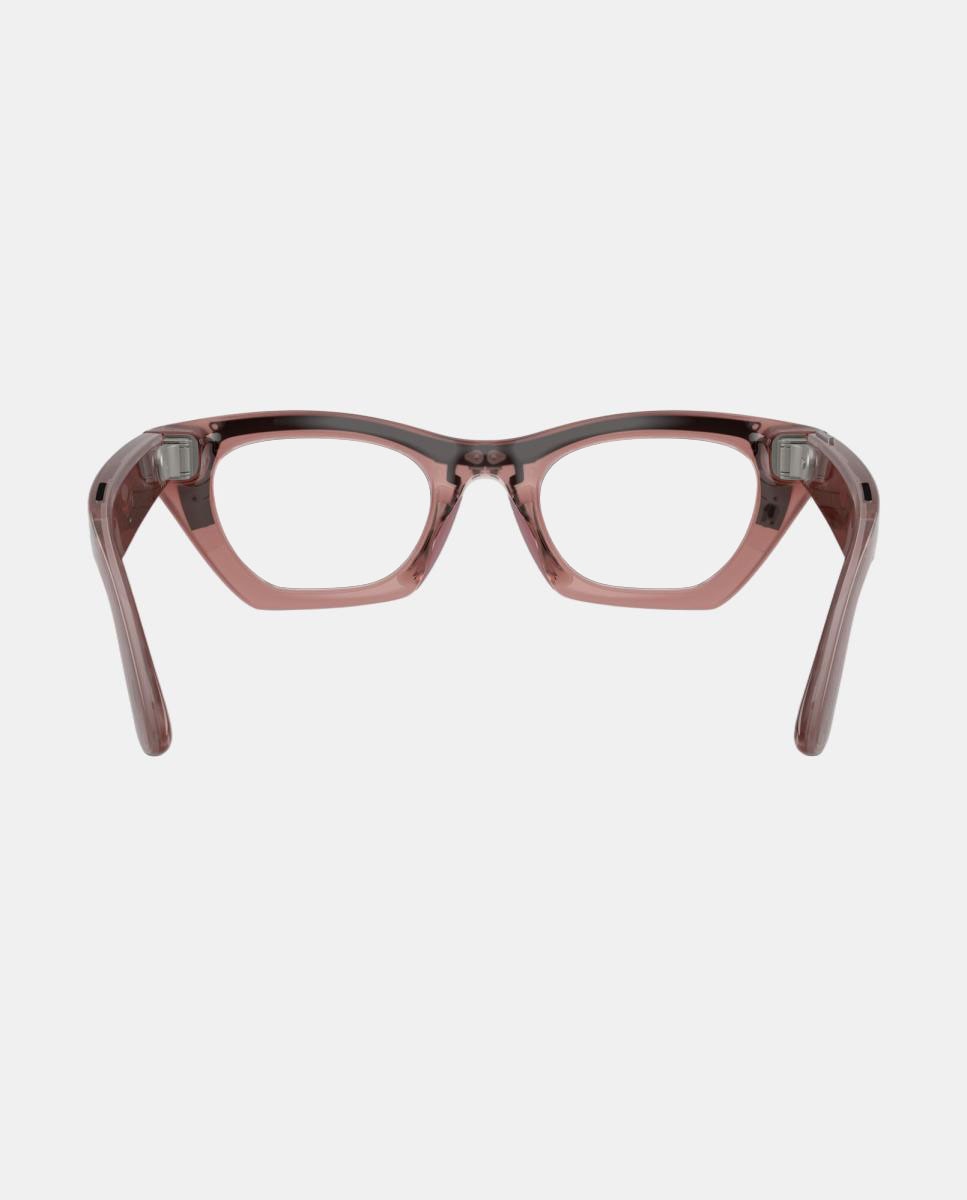 GEN 3 Gafas de sol RW4015 ZENA de unisex ojo de gato en inyectado con lente fotocromatica - RayBan Meta - Rosa Rosa-6