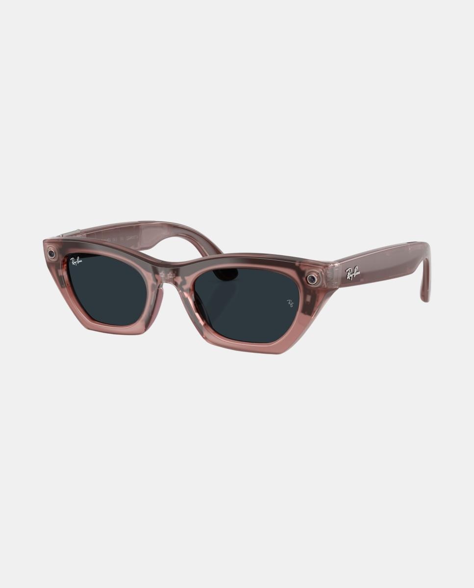 GEN 3 Gafas de sol RW4015 ZENA de unisex ojo de gato en inyectado con lente fotocromatica - RayBan Meta - Rosa Rosa-8