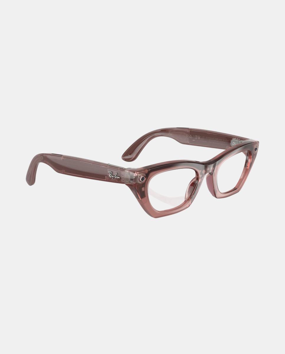 GEN 3 Gafas de sol RW4015 ZENA de unisex ojo de gato en inyectado con lente fotocromatica - RayBan Meta - Rosa Rosa-10
