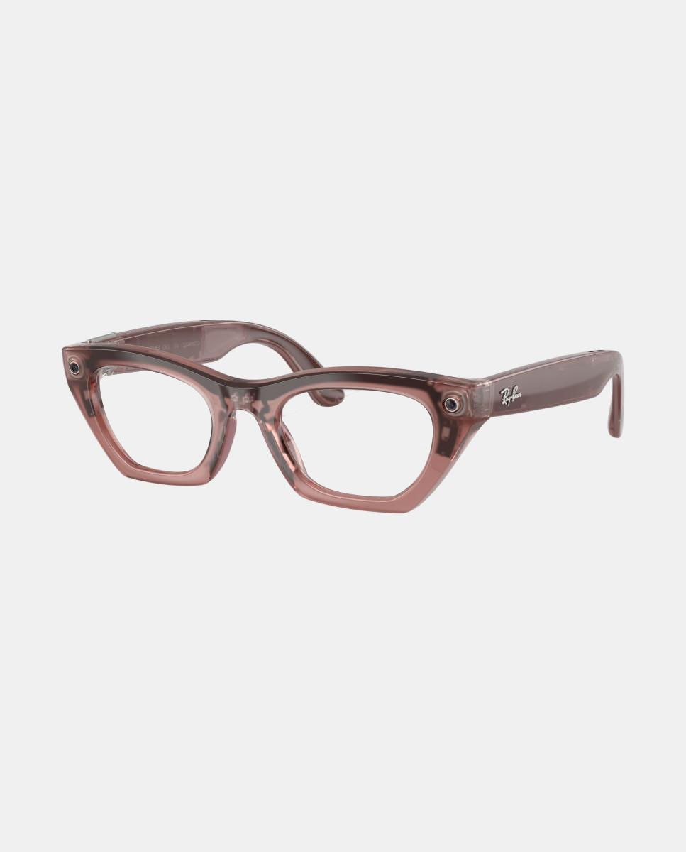 GEN 3 Gafas de sol RW4015 ZENA de unisex ojo de gato en inyectado con lente fotocromatica - RayBan Meta - Rosa Rosa-11