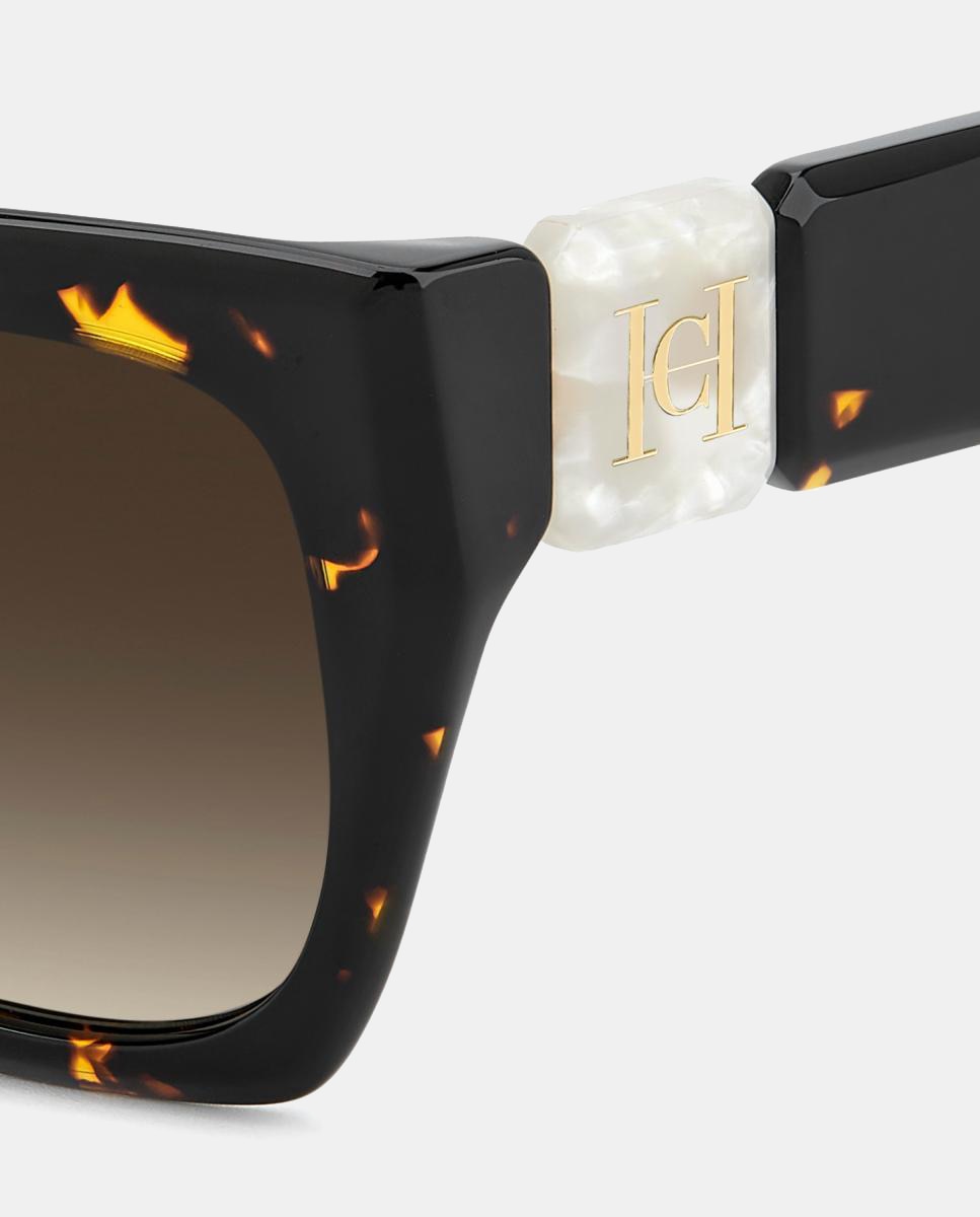 Imagen 2 de Gafas de sol HER 0414/S de mujer cuadrada en acetato con lente degradada - Carolina Herrera - Marrón Marrón