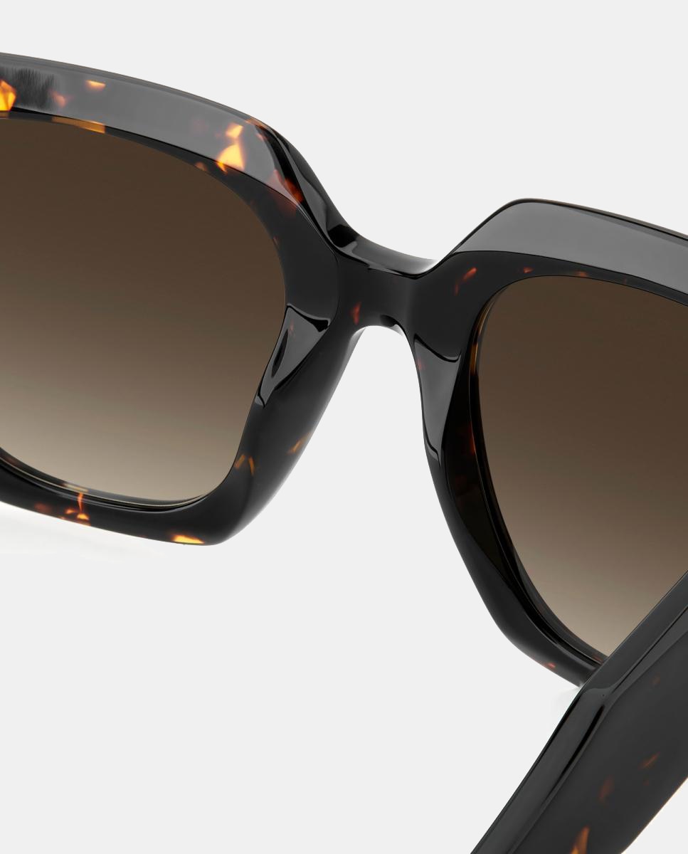 Imagen 5 de Gafas de sol HER 0414/S de mujer cuadrada en acetato con lente degradada - Carolina Herrera - Marrón Marrón