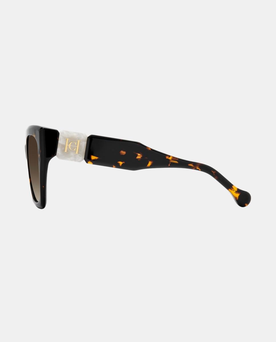 Imagen 6 de Gafas de sol HER 0414/S de mujer cuadrada en acetato con lente degradada - Carolina Herrera - Marrón Marrón