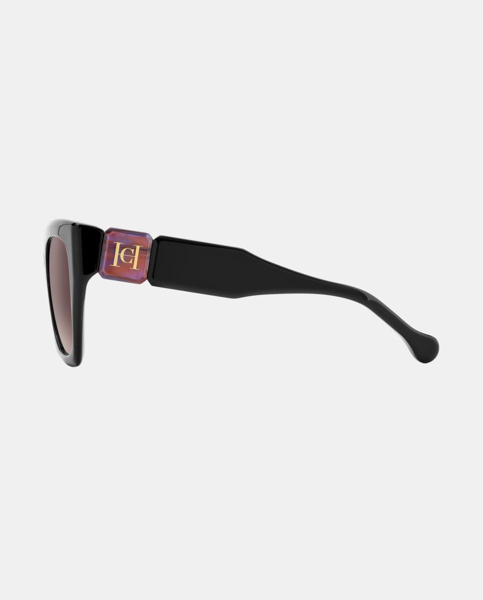 Imagen 5 de Gafas de sol HER 0414/S de mujer cuadrada en acetato con lente degradada - Carolina Herrera - Negro Negro