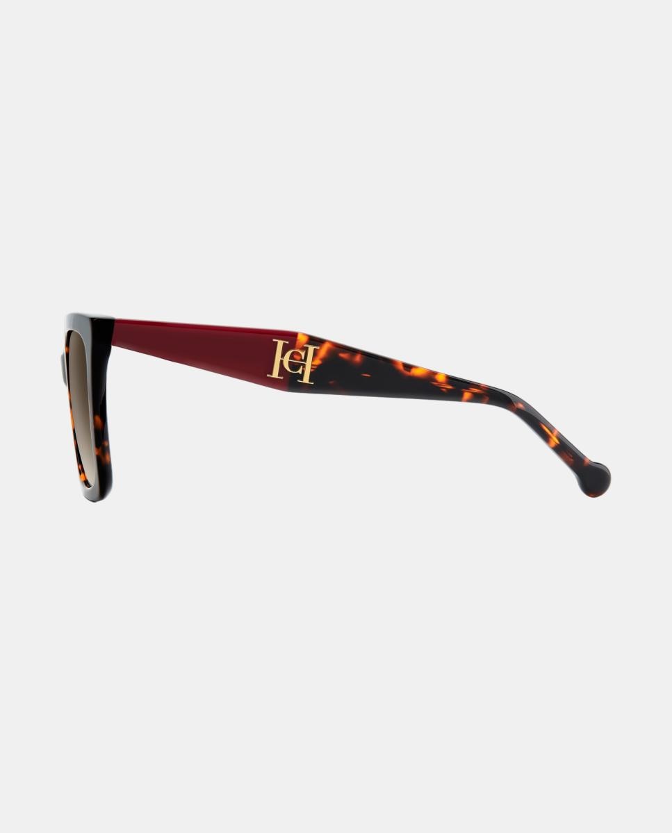Imagen 6 de Gafas de sol HER 0416/S de mujer cuadrada en acetato con lente degradada - Carolina Herrera - Marrón Marrón