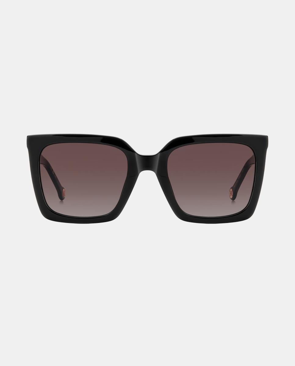 Imagen 1 de Gafas de sol HER 0416/S de mujer cuadrada en acetato con lente degradada Negro