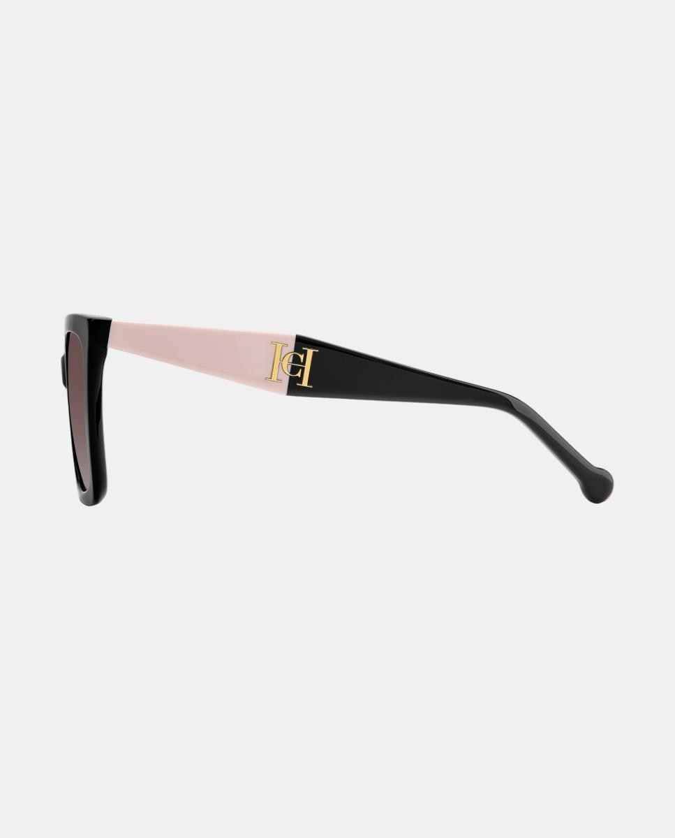 Imagen 6 de Gafas de sol HER 0416/S de mujer cuadrada en acetato con lente degradada - Carolina Herrera - Negro Negro