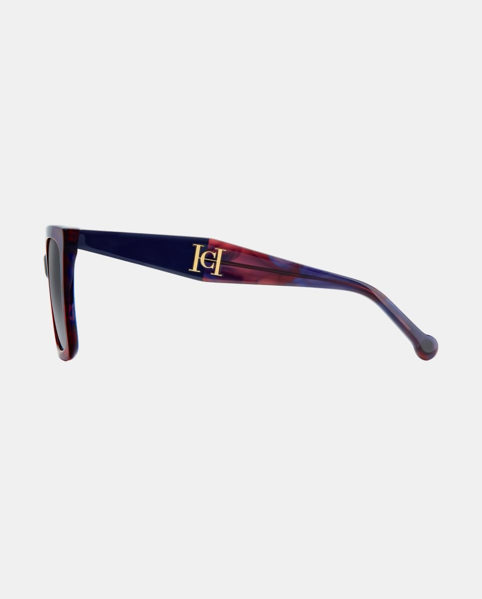 Imagen 5 de Gafas de sol HER 0416/S de mujer cuadrada en acetato con lente degradada - Carolina Herrera - Granate Granate