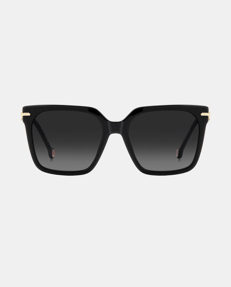 Imagen 1 de Gafas de sol HER 0421/S de mujer cuadrada en acetato con lente degradada Negro