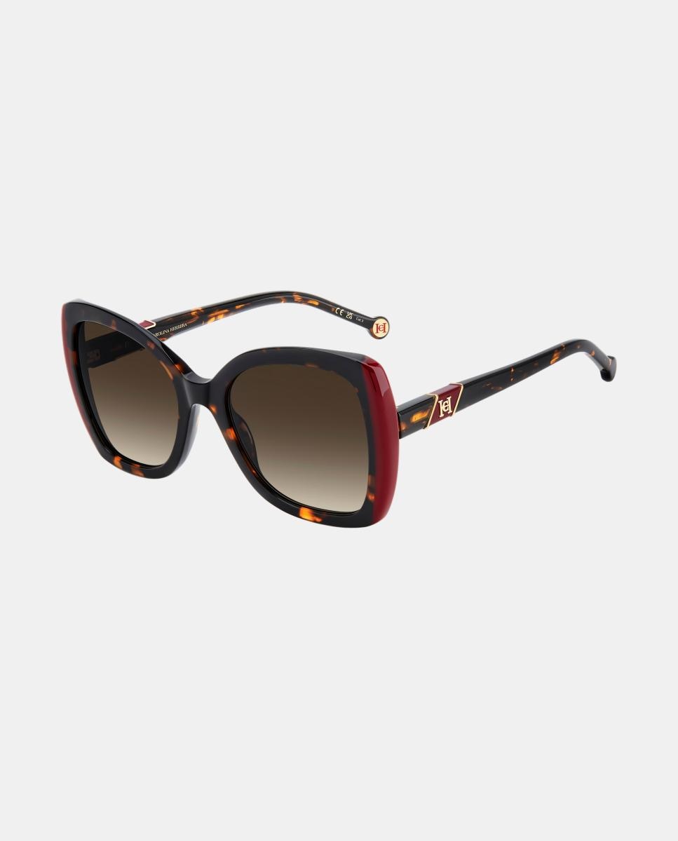 Imagen 6 de Gafas de sol HER 0429/S de mujer cuadrada en acetato con lente degradada - Carolina Herrera - Marrón Marrón