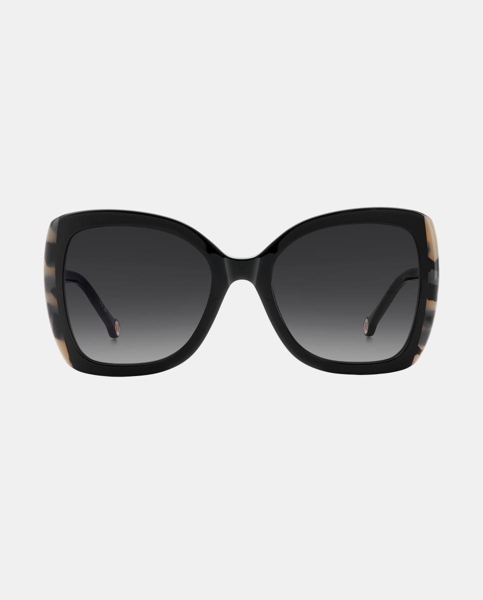 Imagen 1 de Gafas de sol HER 0429/S de mujer cuadrada en acetato con lente degradada Negro