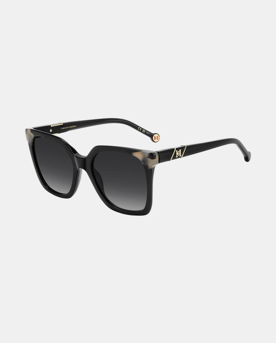 Imagen 2 de Gafas de sol HER 0430/S de mujer cuadrada en acetato con lente degradada - Carolina Herrera - Negro Negro