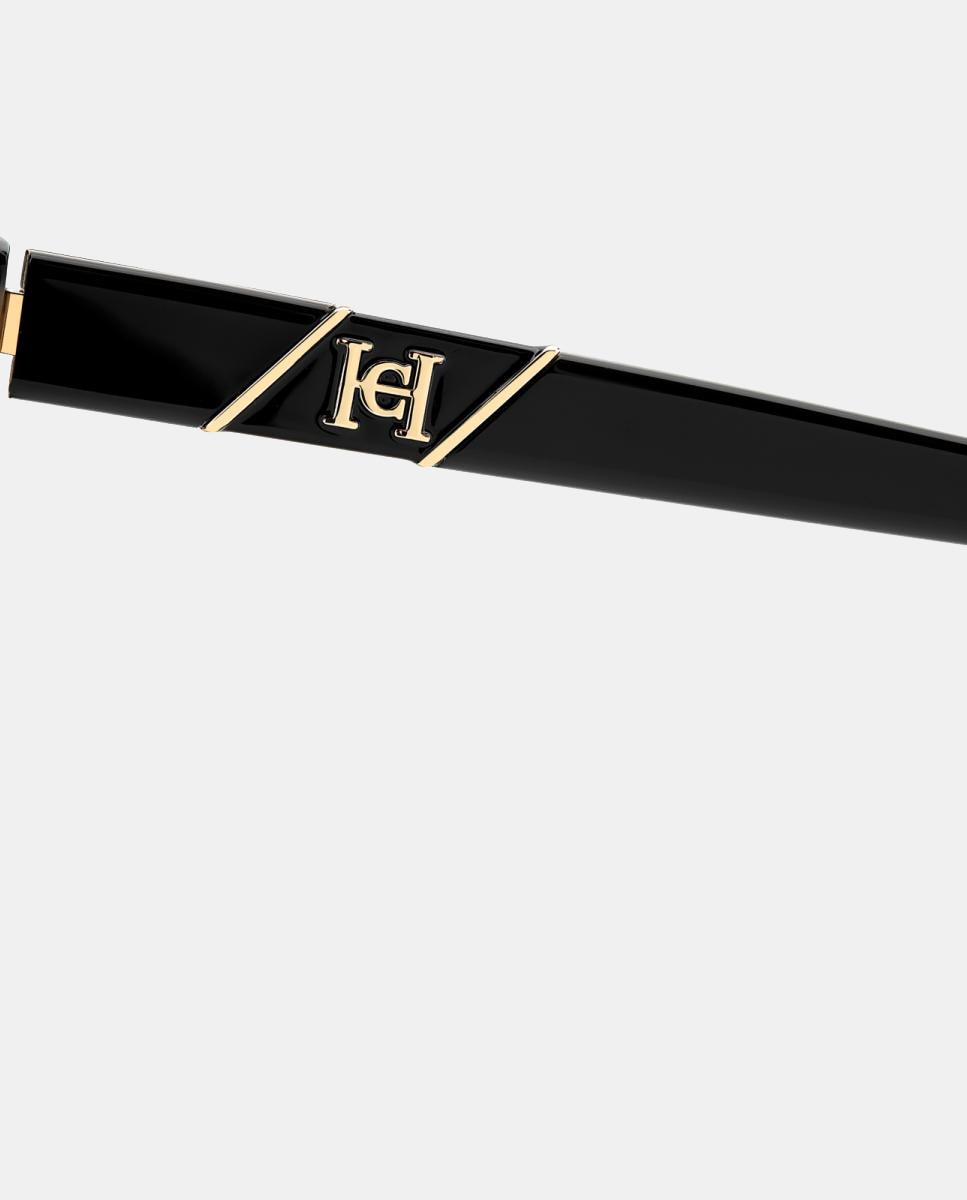 Imagen 4 de Gafas de sol HER 0430/S de mujer cuadrada en acetato con lente degradada - Carolina Herrera - Negro Negro