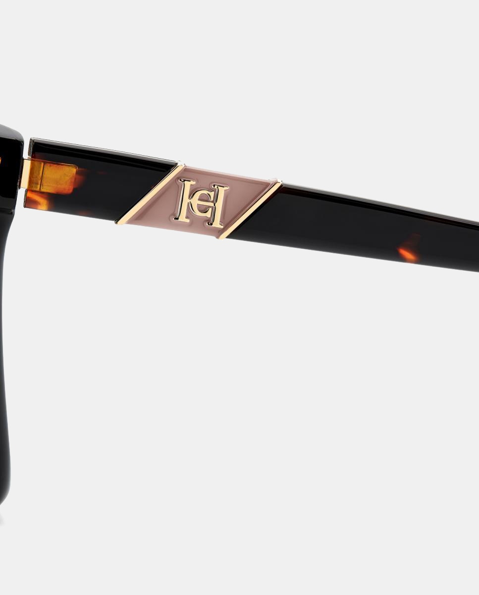 Imagen 6 de Gafas de sol HER 0430/S de mujer cuadrada en acetato con lente degradada - Carolina Herrera - Negro Negro