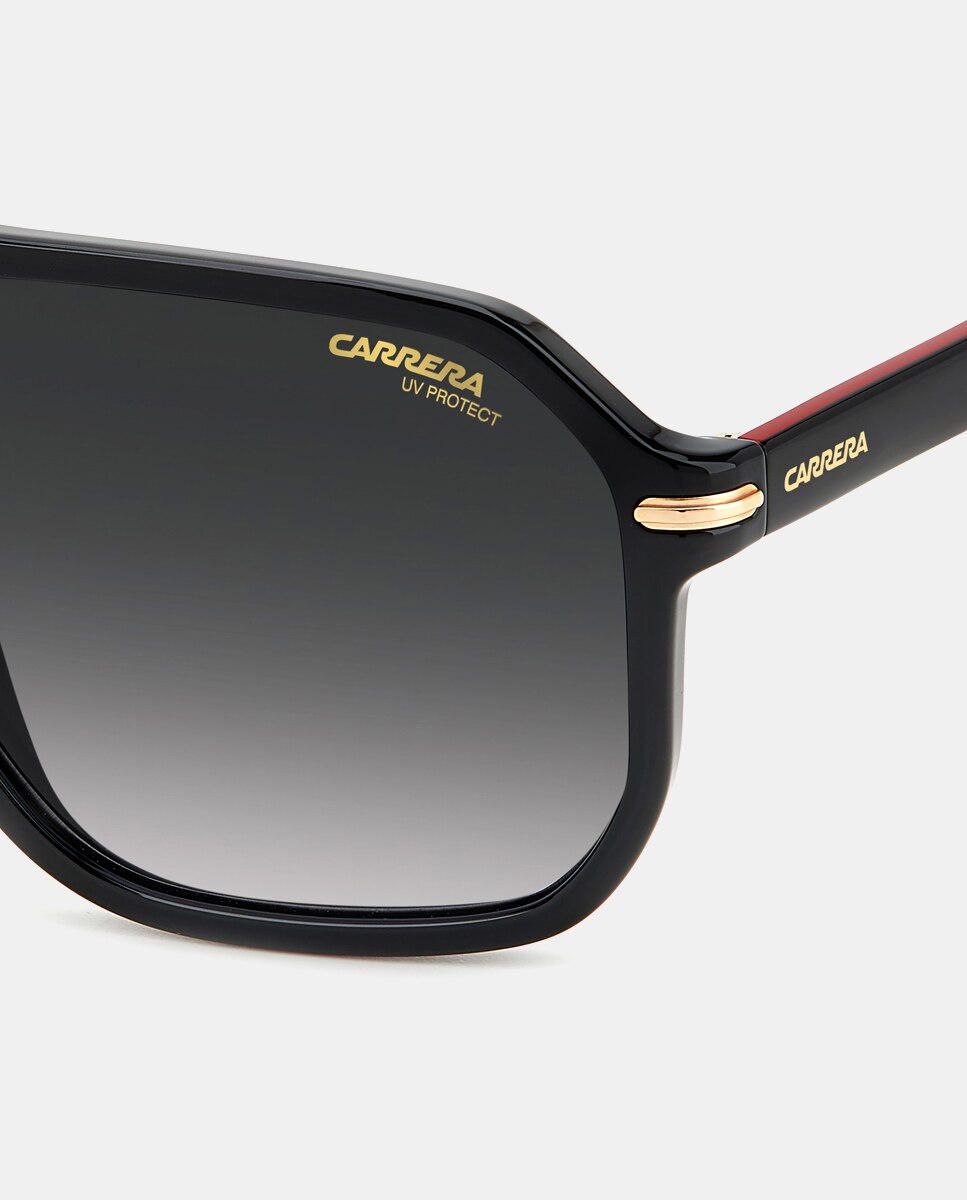 Gafas de sol de hombre aviador en con lentes polarizadas - Carrera - Negro Negro-7