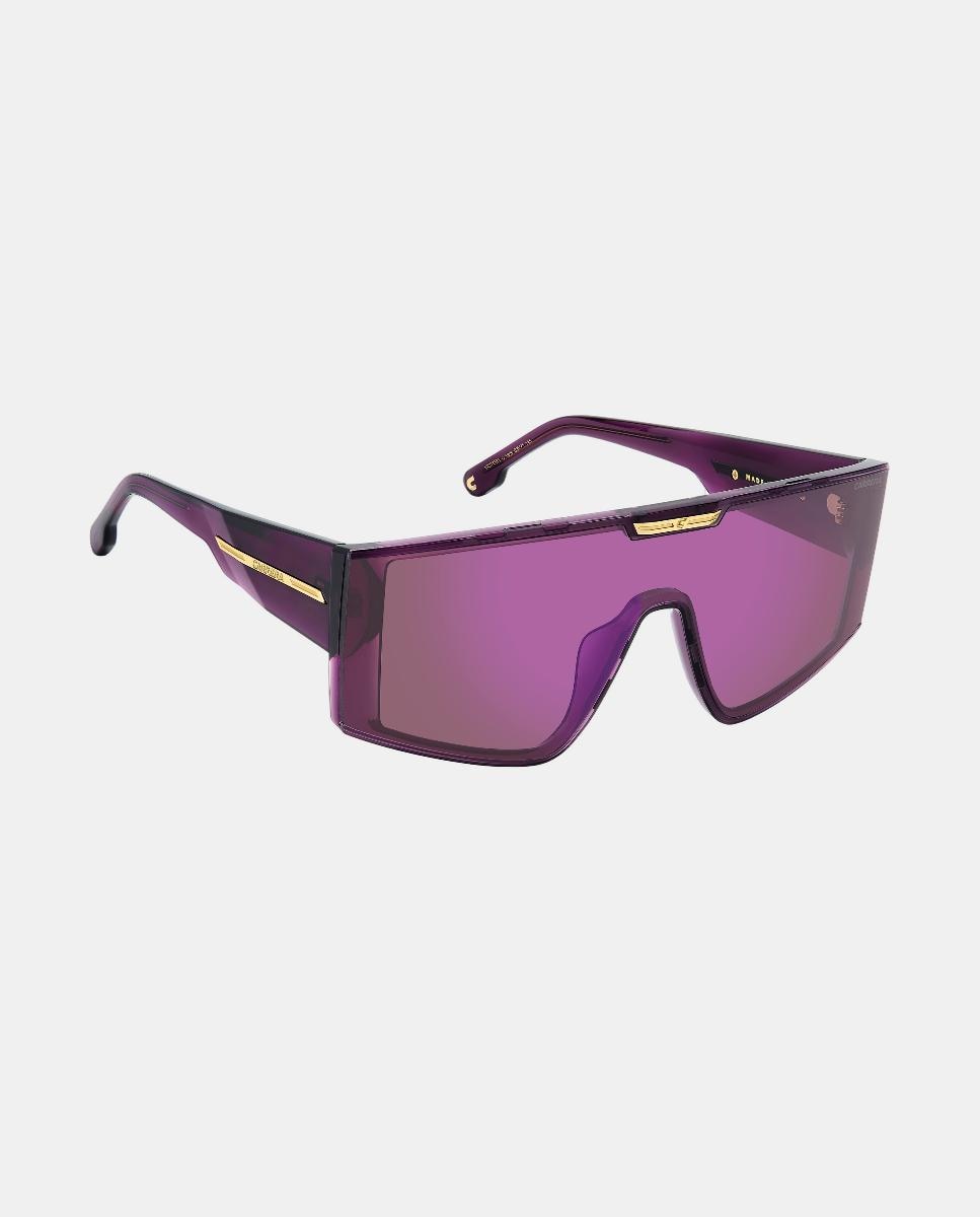 Gafas de sol de mujer pantalla en poliamida con lente espejada - Carrera - Morado Morado-3