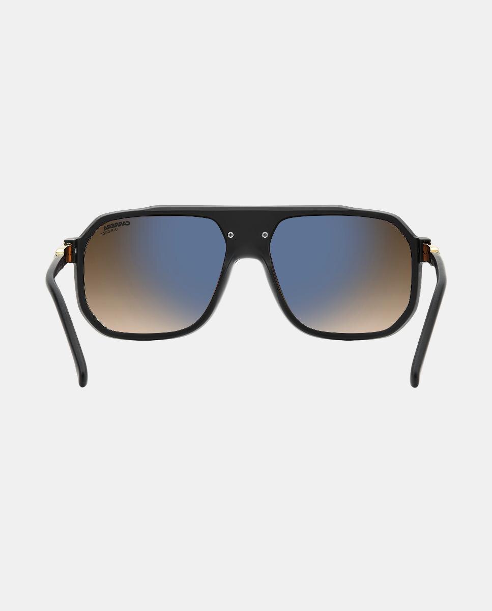 Gafas de sol de hombre rectangular en poliamida con lente degradada - Carrera - Negro Negro-5