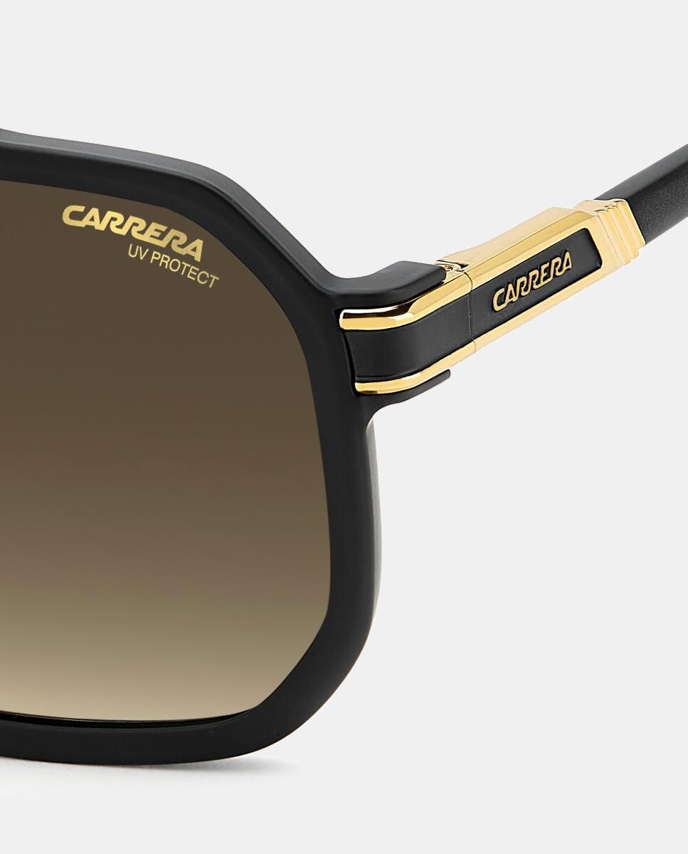 Gafas de sol de hombre rectangular en poliamida con lente degradada - Carrera - Negro Negro-7