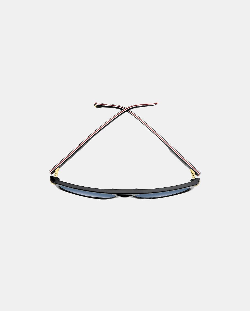 Imagen 4 de Gafas de sol de hombre rectangular en acetato con lente degradada - Carrera - Negro Negro