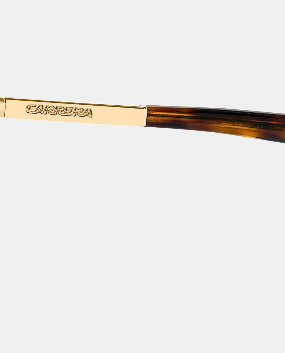 Gafas de sol de hombre rectangular metalica con lente fotocromática - Carrera - Marrón Marrón-5