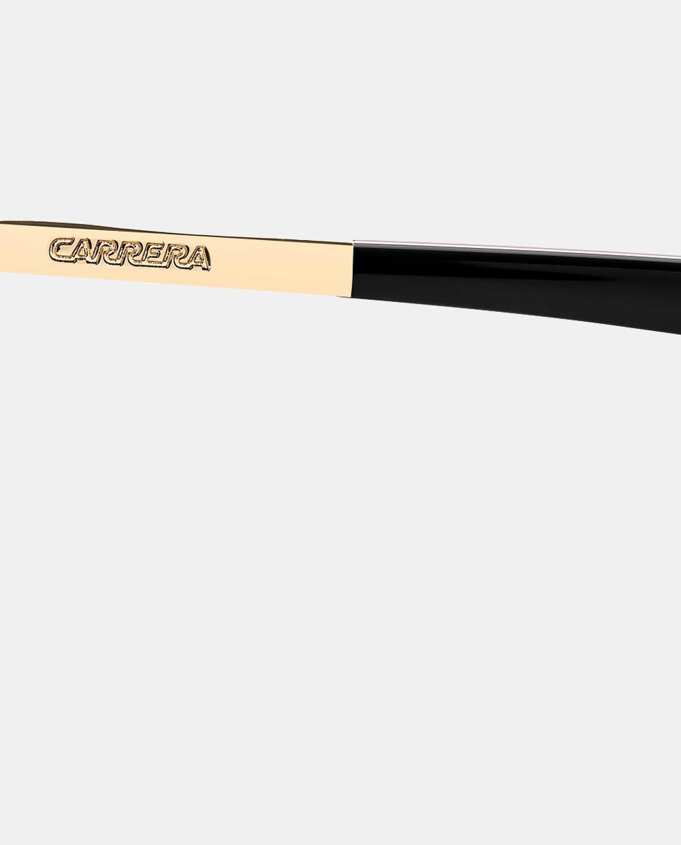 Gafas de sol de hombre rectangular metalica con lente degradada - Carrera - Negro Negro-4