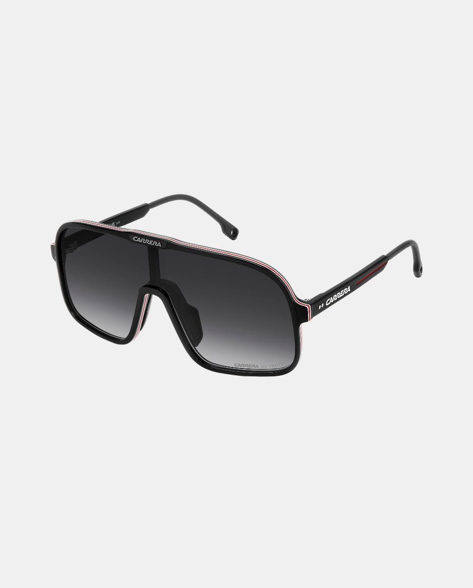 Gafas de sol de hombre pantalla en acetato con lente degradada - Carrera - Negro Negro-2
