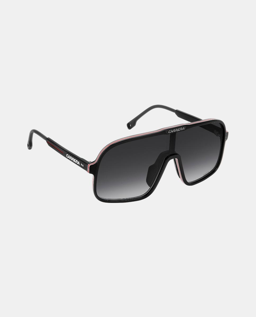 Gafas de sol de hombre pantalla en acetato con lente degradada - Carrera - Negro Negro-3