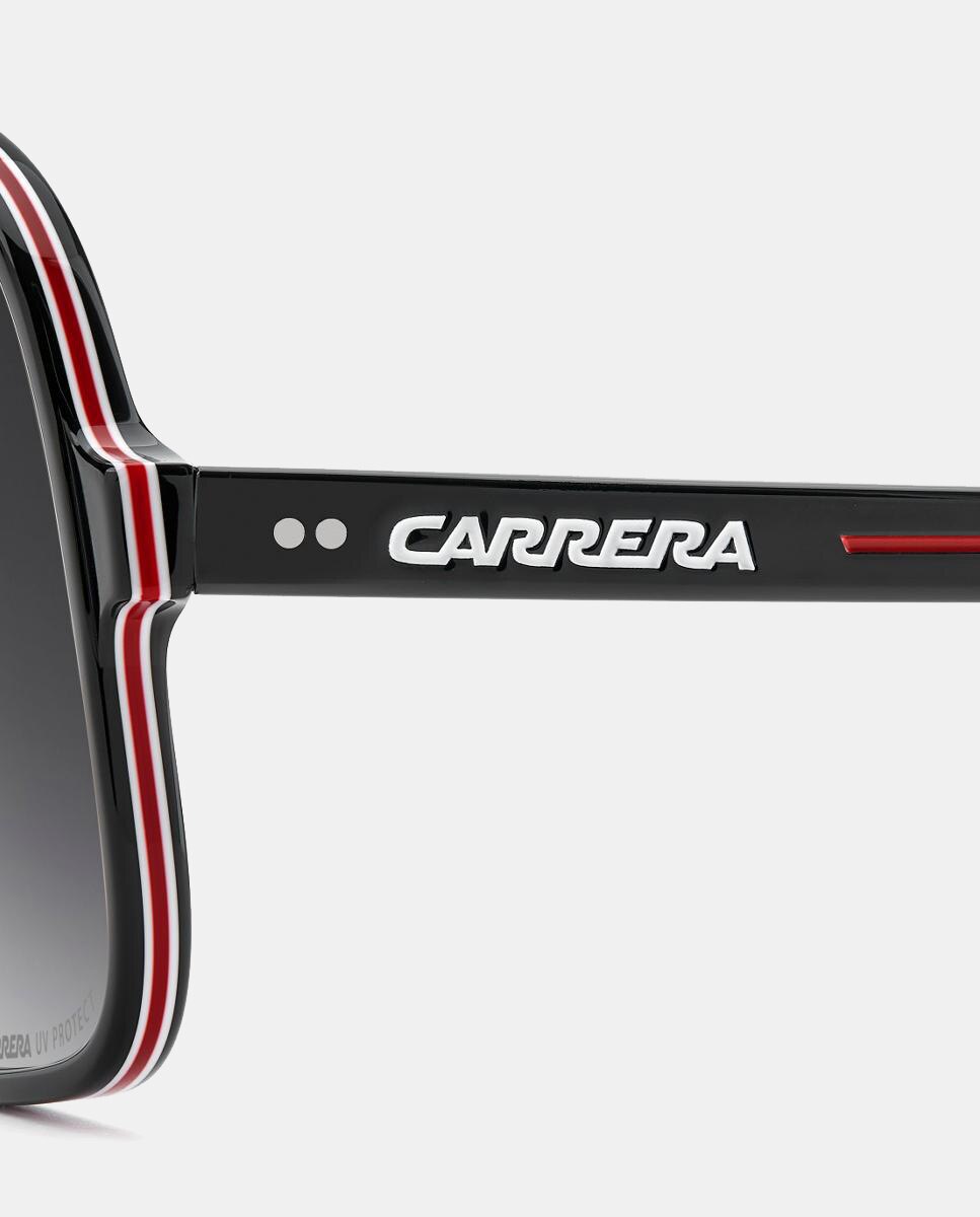 Gafas de sol de hombre pantalla en acetato con lente degradada - Carrera - Negro Negro-6