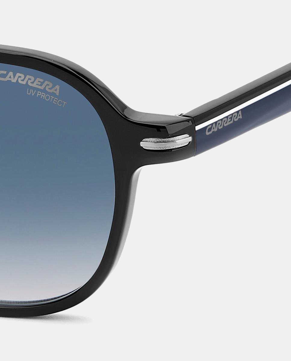 Imagen 2 de Gafas de sol CARRERA 392/S de hombre rectangular en acetato con lente degradada - Negro Negro