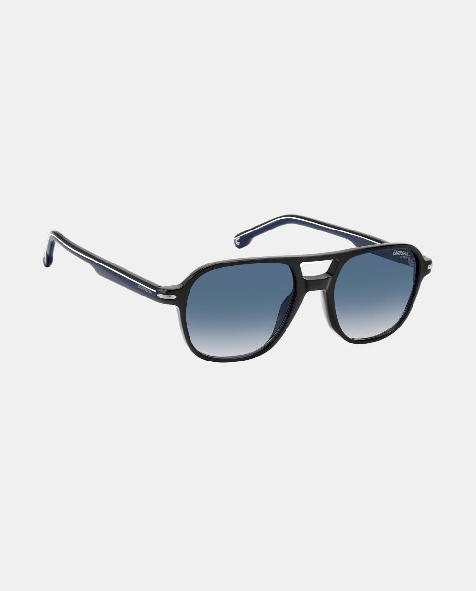 Imagen 4 de Gafas de sol CARRERA 392/S de hombre rectangular en acetato con lente degradada - Negro Negro