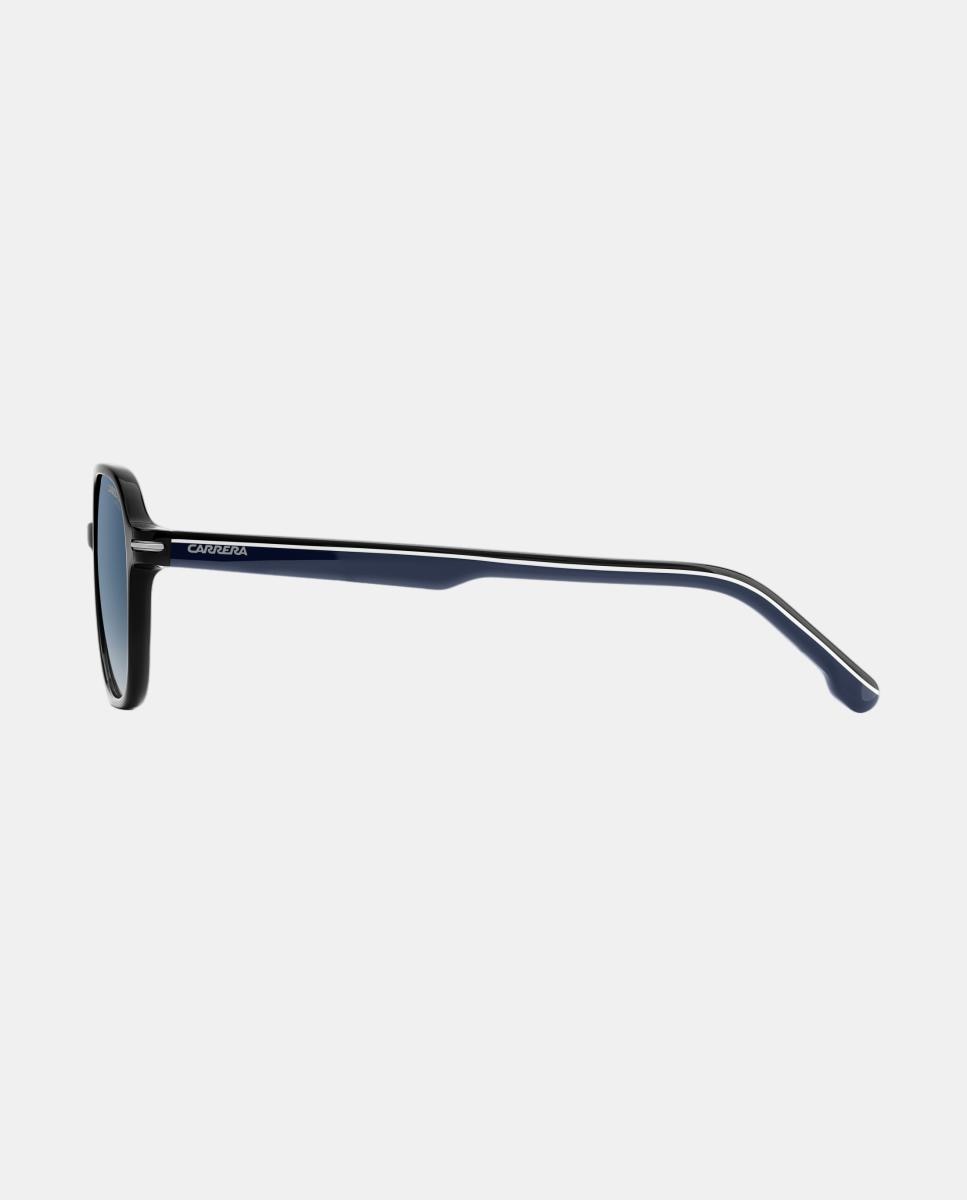 Imagen 6 de Gafas de sol CARRERA 392/S de hombre rectangular en acetato con lente degradada - Negro Negro