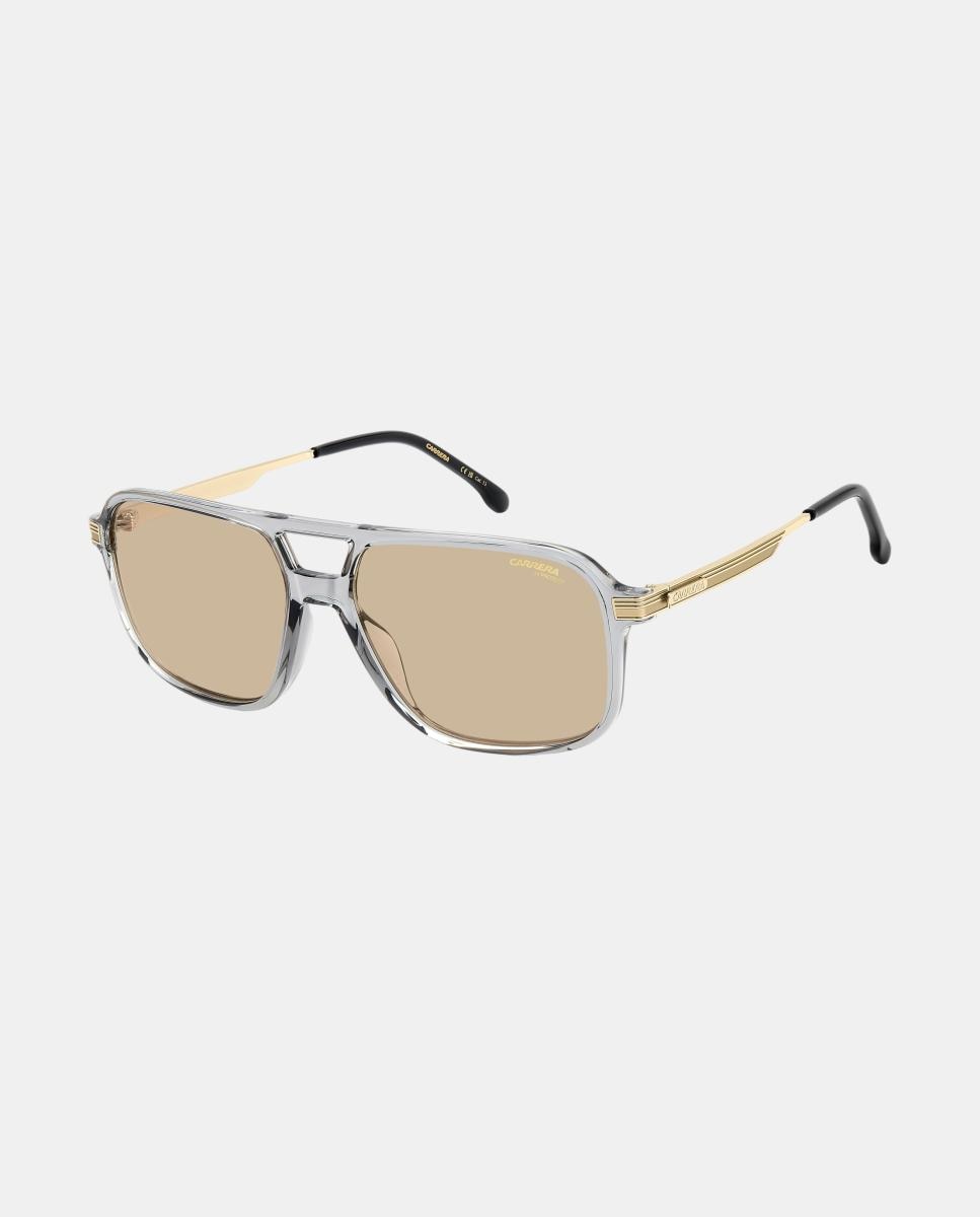 Imagen 2 de Gafas de sol CARRERA 390/S de hombre rectangular en poliamida con lente fotocromática - Gris Gris