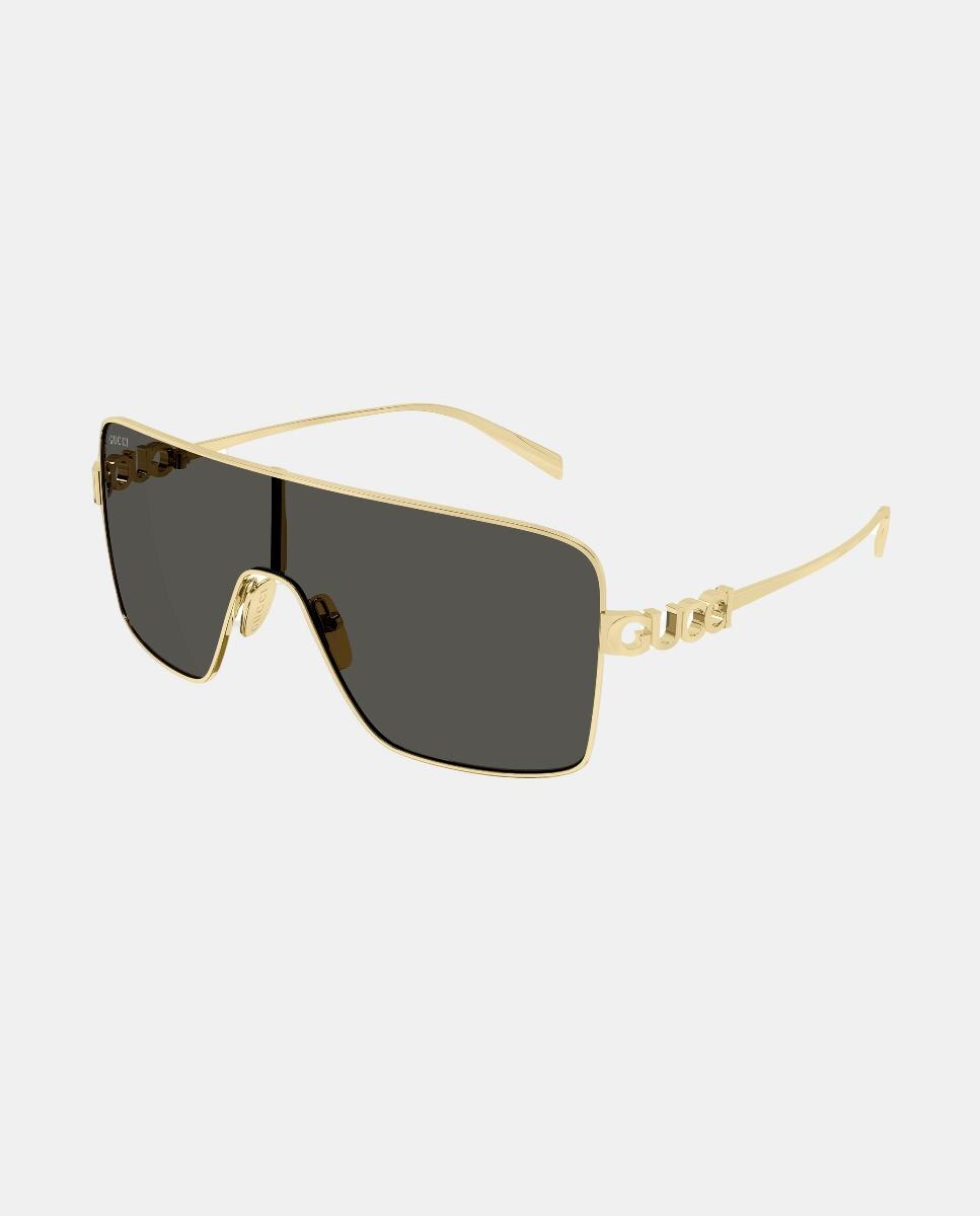 Imagen 1 de Gafa de sol de mujer pantalla metalica - Gucci - Oro Oro