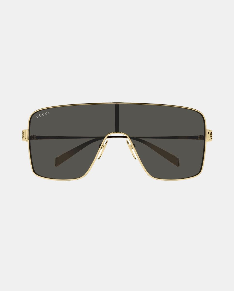 Imagen 2 de Gafa de sol de mujer pantalla metalica - Gucci - Oro Oro