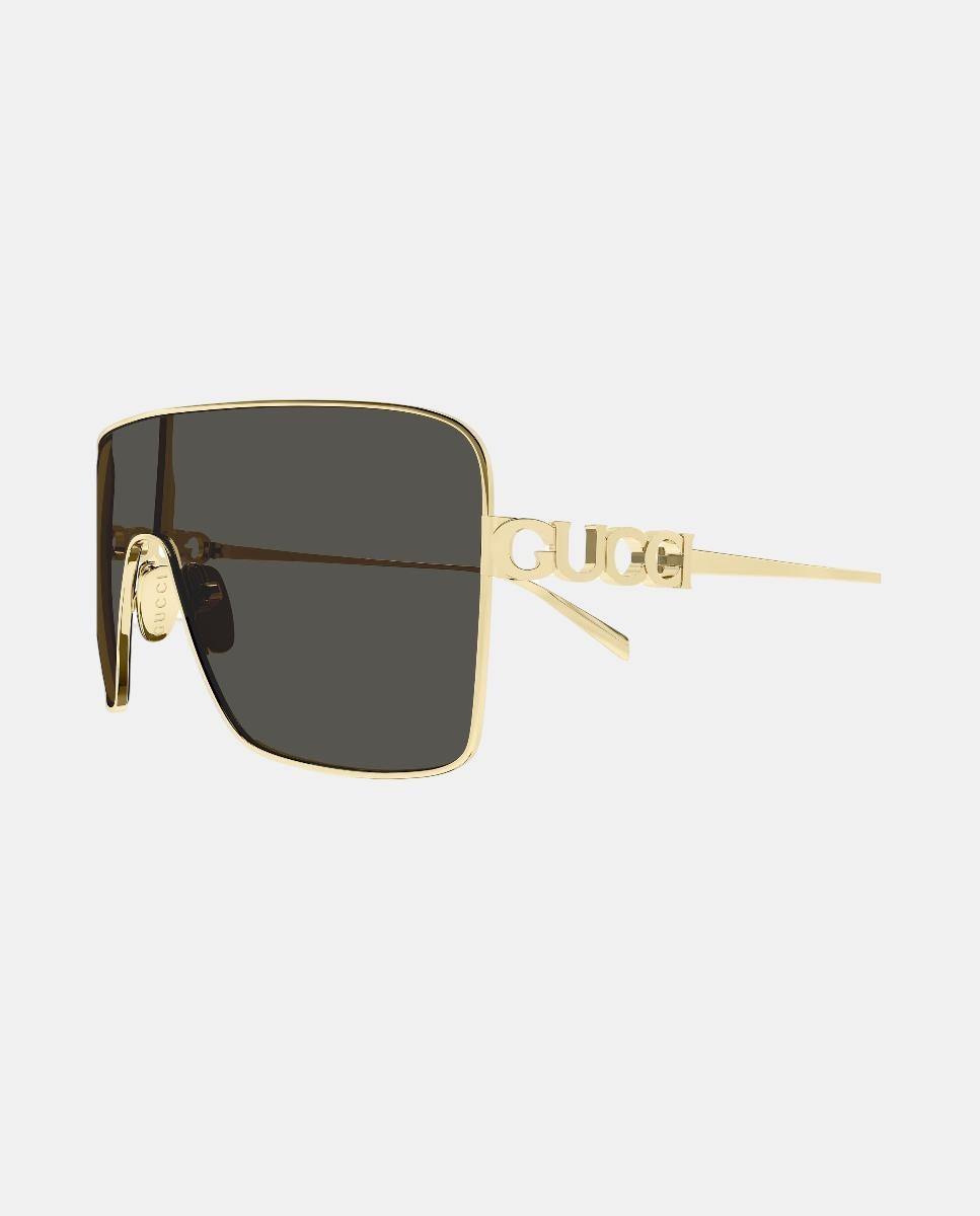 Imagen 3 de Gafa de sol de mujer pantalla metalica - Gucci - Oro Oro