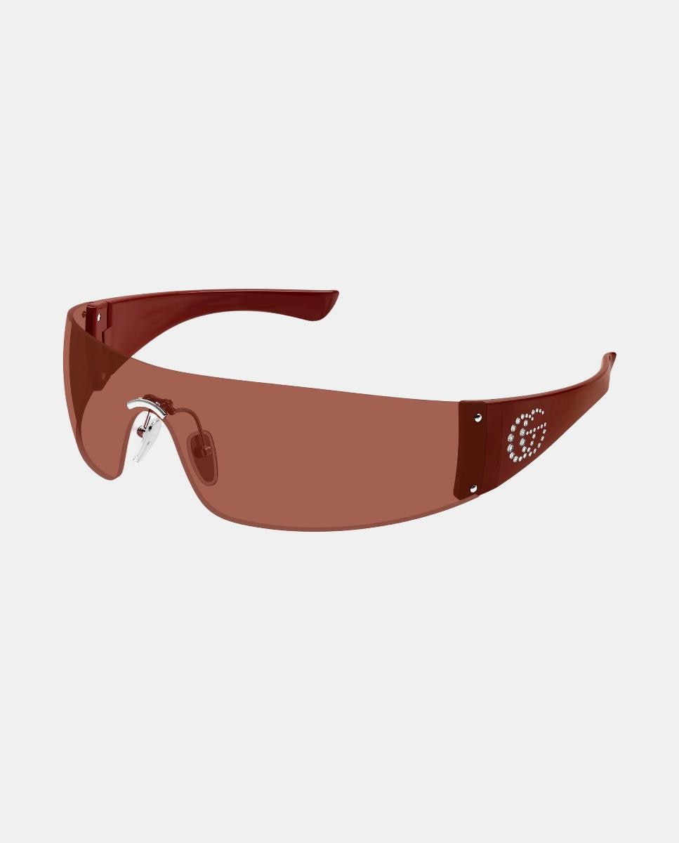 Gafa de sol de unisex pantalla metalica - Gucci - Plata Plata-1