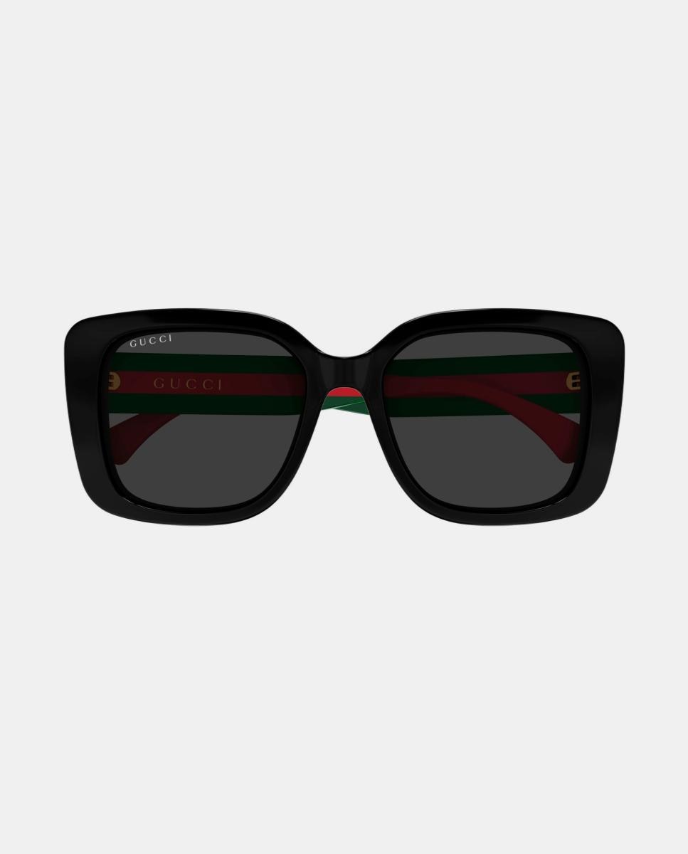 Gafa de sol de mujer ojo de gato en acetato - Gucci - Negro Negro-2