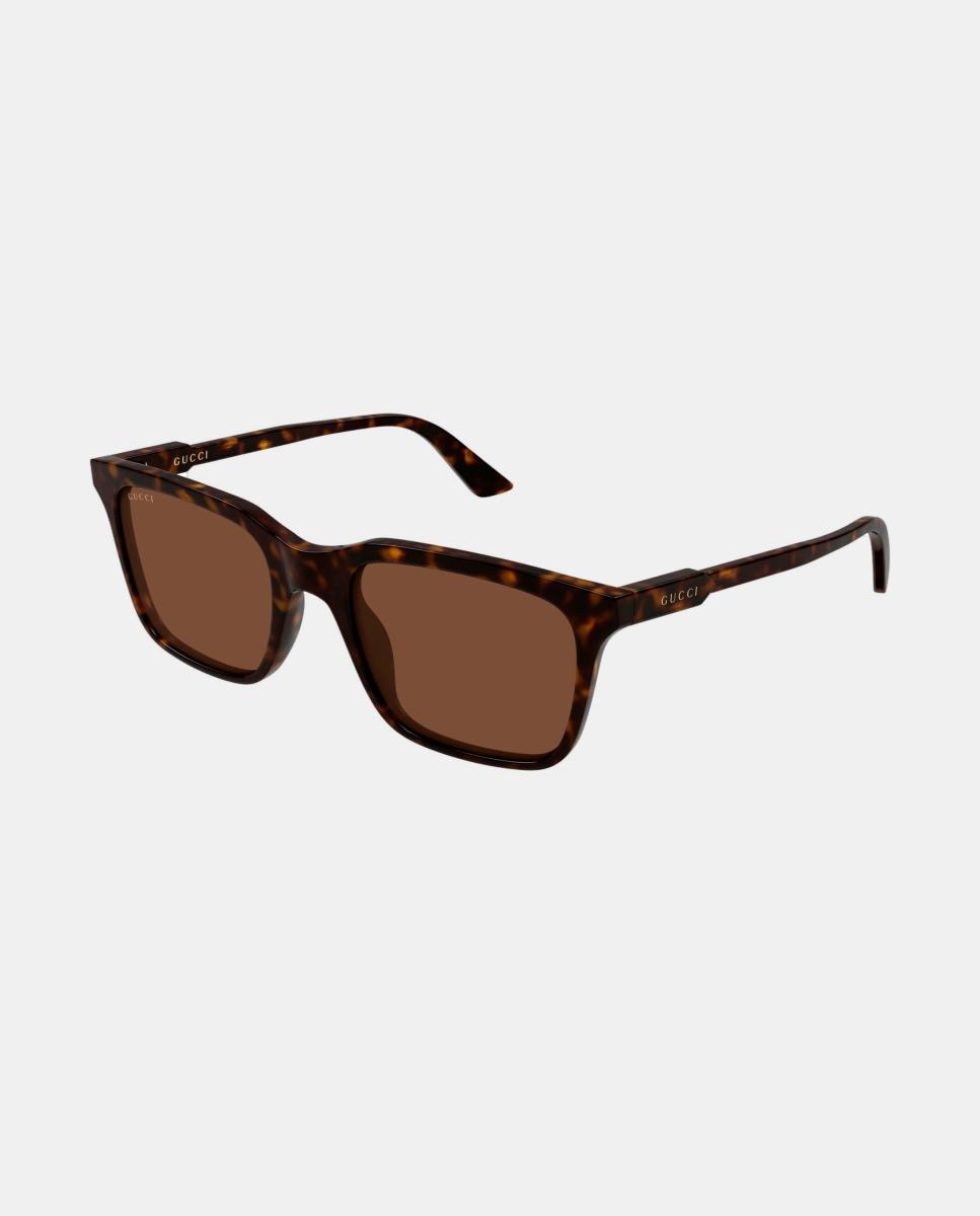 Imagen 0 de Gafa de sol GG2114S de hombre rectangular en acetato Marrón